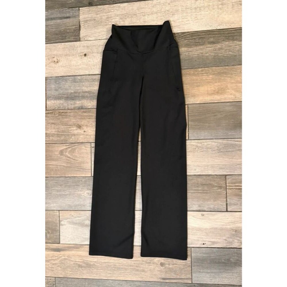 DSG Wide Leg Black Leggings with Pockets Size XS
